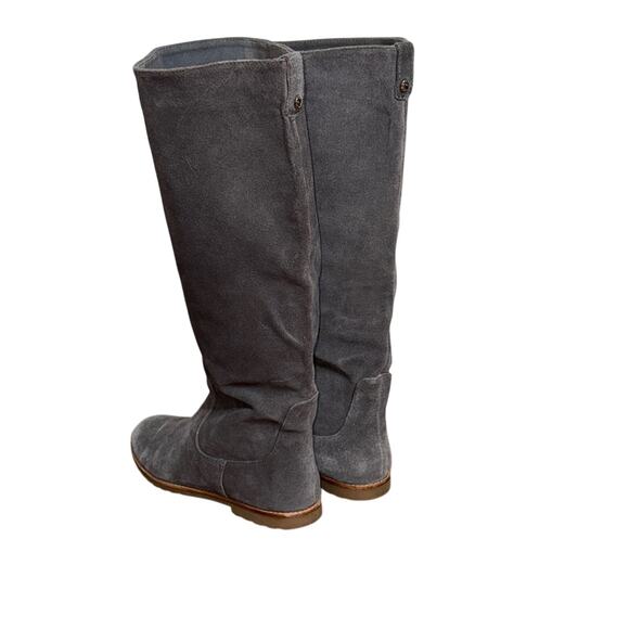 Michael Kors Kenton Gray Suede Knee High Boot Size 10 - Picture 4 of 8